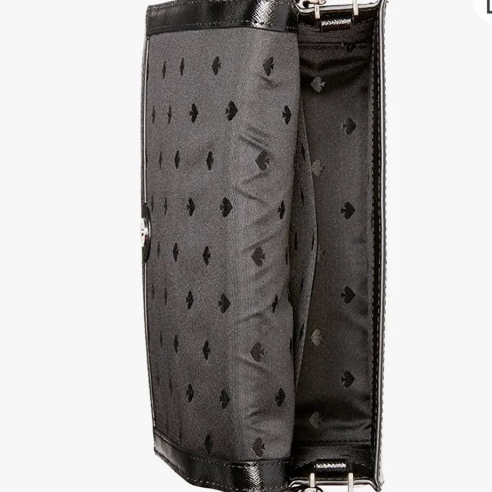 KATE SPADE CONVERTIBLE CROSSBODY CAMERON Saffiano Leather
Blue Dots
Black Body - Picture 10 of 15